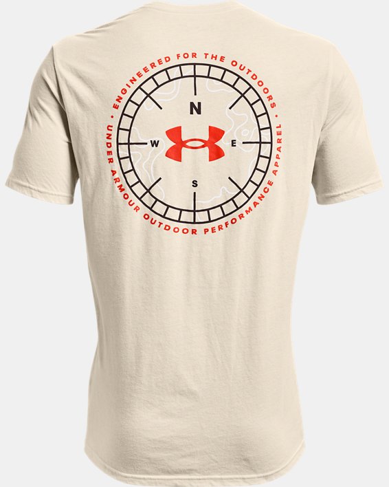 Men's UA Engineered Compass T-Shirt, White, pdpMainDesktop image number 5